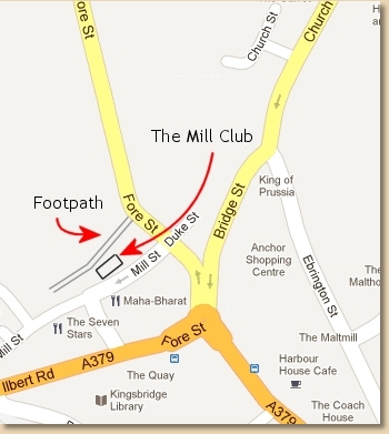 Excuse me - do you know where the Mill Club is?